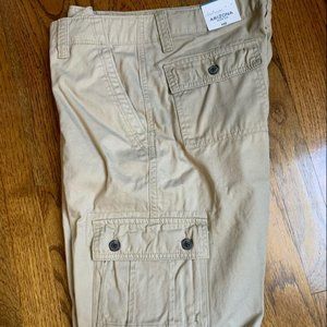 Arizona Khaki Cargo Shorts, Boys size 18
